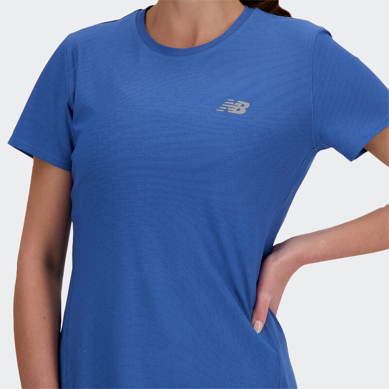 Remera New Balance Sleeve Azul