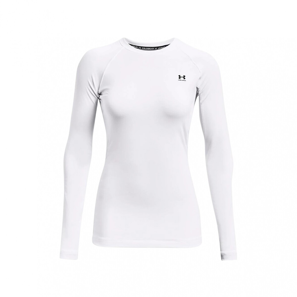 Remera Mujer Under Armour Coldgear - Black/White 