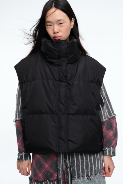 CHALECO PUFFER Negro