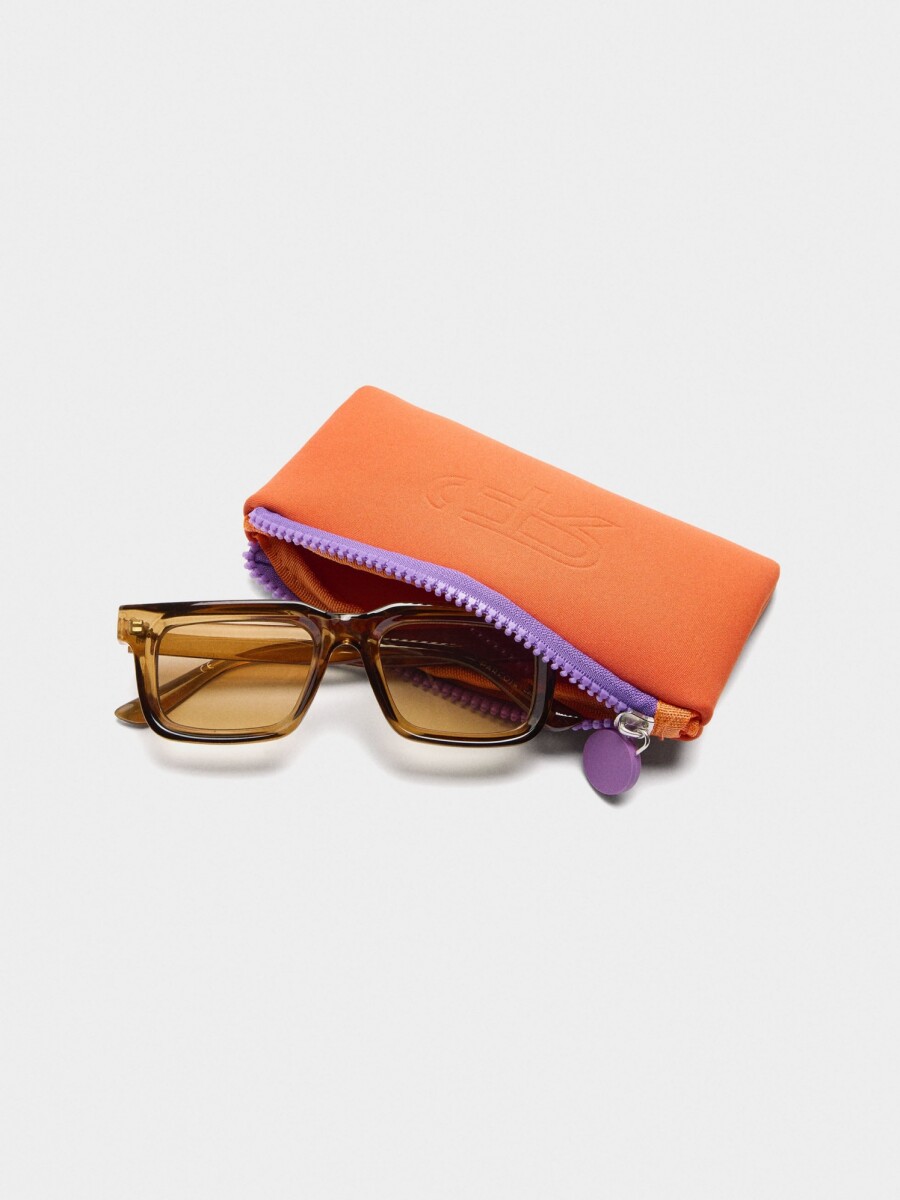 Gafas De Sol Cuadradas marron
