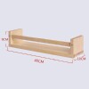Estante repisa y toallero de pared bambú Estante repisa y toallero de pared bambú