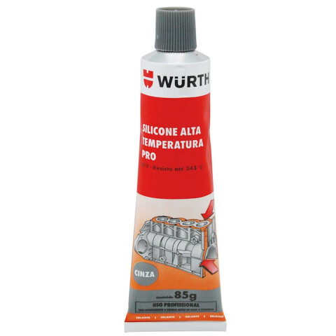 SILICONA ALTA TEMPERATURA (GRIS) WURTH Silicona Alta Temperatura (gris) Wurth
