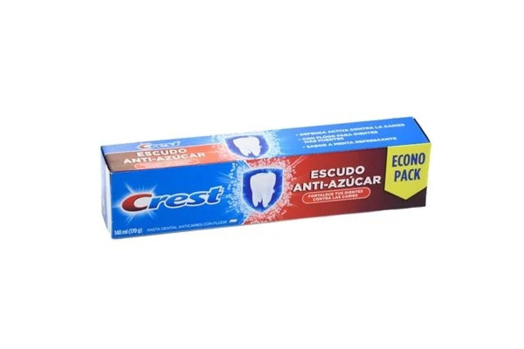 Pasta Dental Crest Escudo Anti-Azúcar 170g 