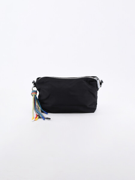 BANDOLERA BIANCA NEGRO