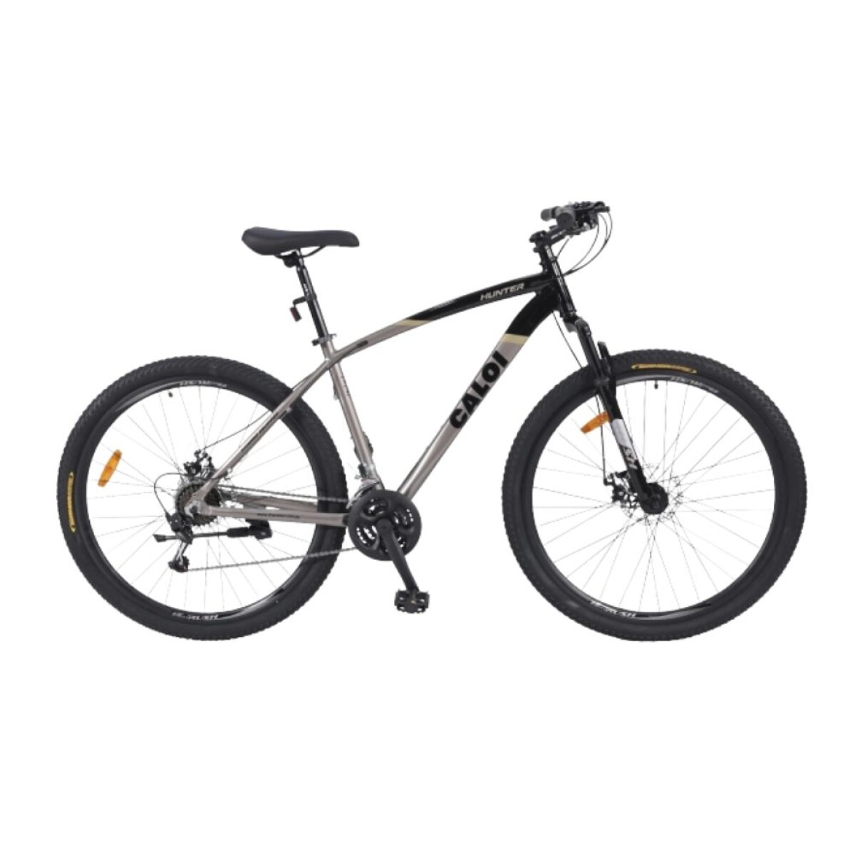 Bicicleta Caloi Hunter 29 Negro/Gris 