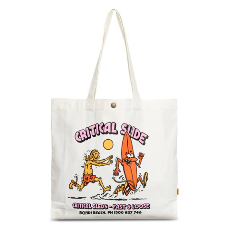 Bolso de mano Critical Slide Sleds Tote - Beige Bolso de mano Critical Slide Sleds Tote - Beige