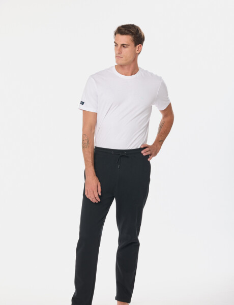 PANTALON DE FELPA Negro