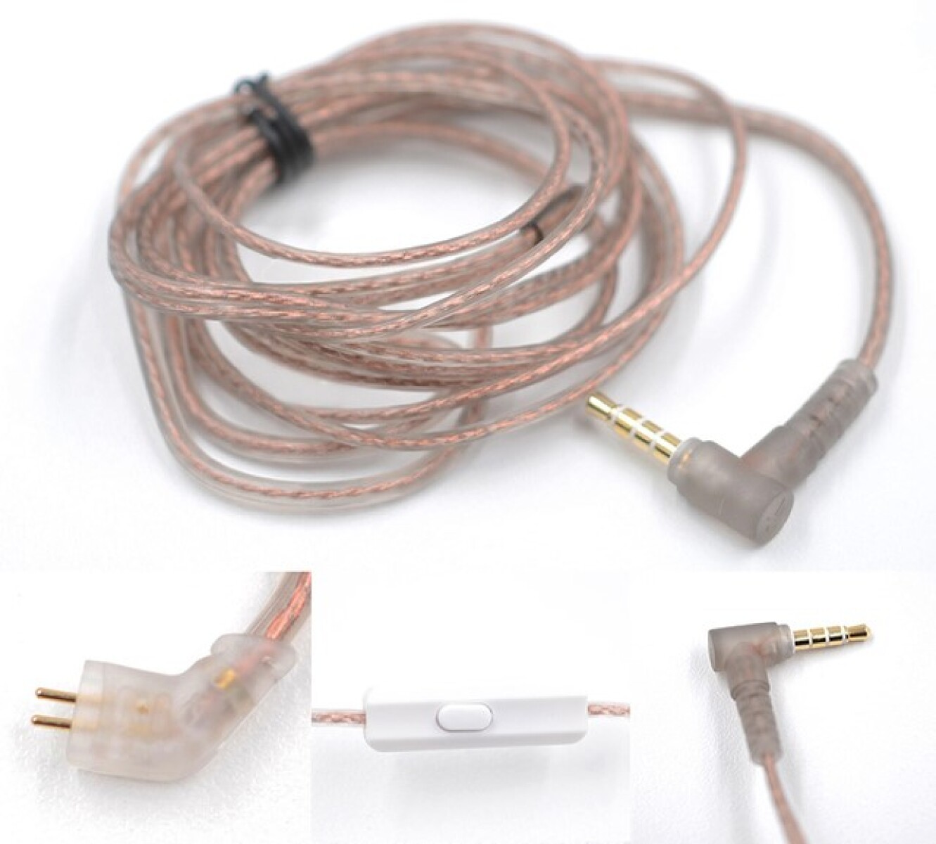 Cable In-ear KZ Profesional pin B con Mic 