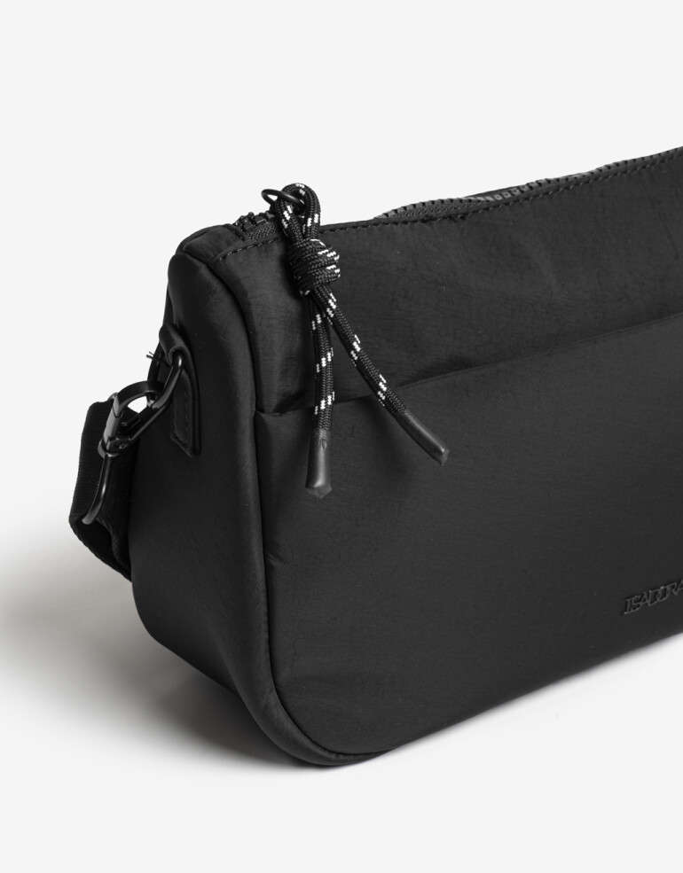 Bandoleras Nylon Bandolera En Material Reciclado - Negro