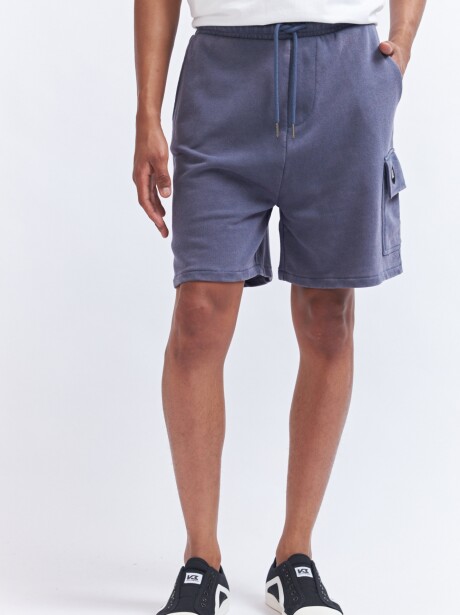 SHORT CALCUTA AZUL