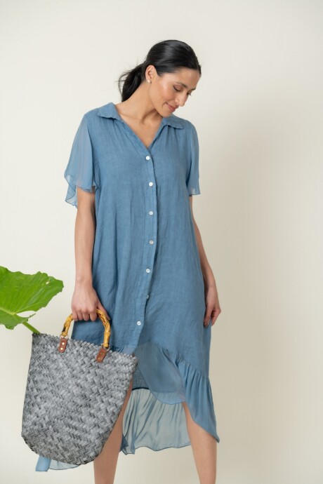 VESTIDO ANEMONA Baby blue