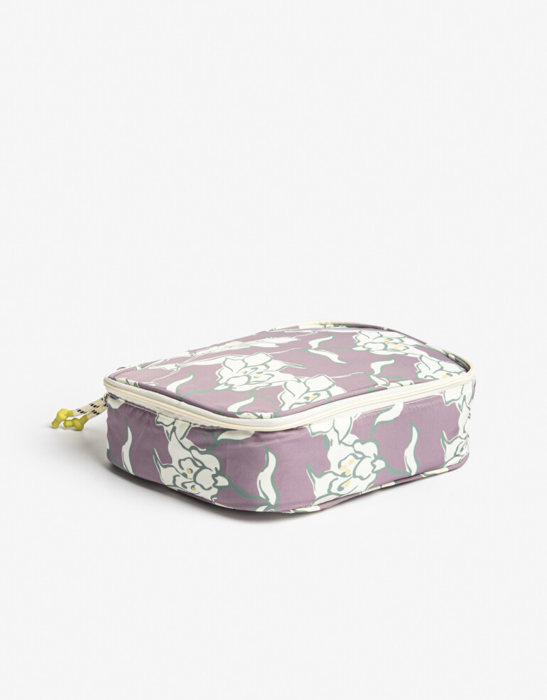 Porta Cosméticos Organizador de ropa interior Portacosméticos De Material Reciclado - Estampado Flores