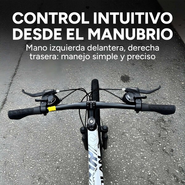 Bicicleta Crolan Montaña Rod 27.5 Freno Disco 21 Vel Shimano Blanco 1