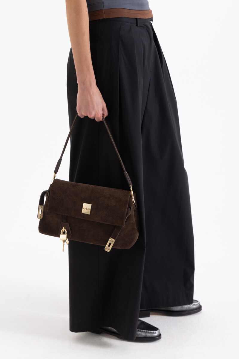 CARTERA AUDREY MEDIANA Chocolate