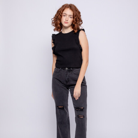 REMERA BARI Negro