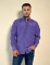 Camisa a cuadros Ares Azul