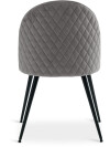 Silla de comedor KOKKEDAL terciopelo gris Silla de comedor KOKKEDAL terciopelo gris