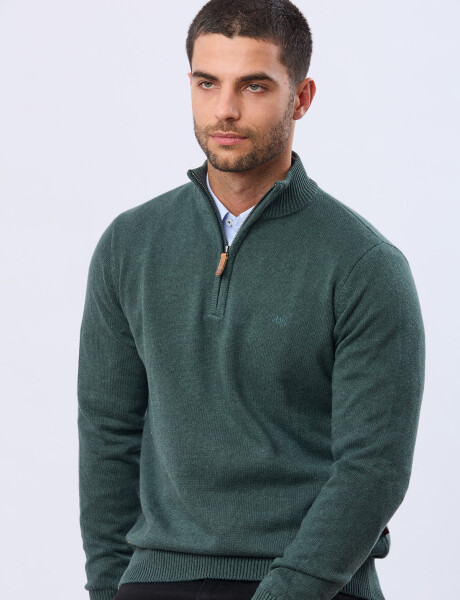 BUZO TEJIDO DE ALGODON Verde