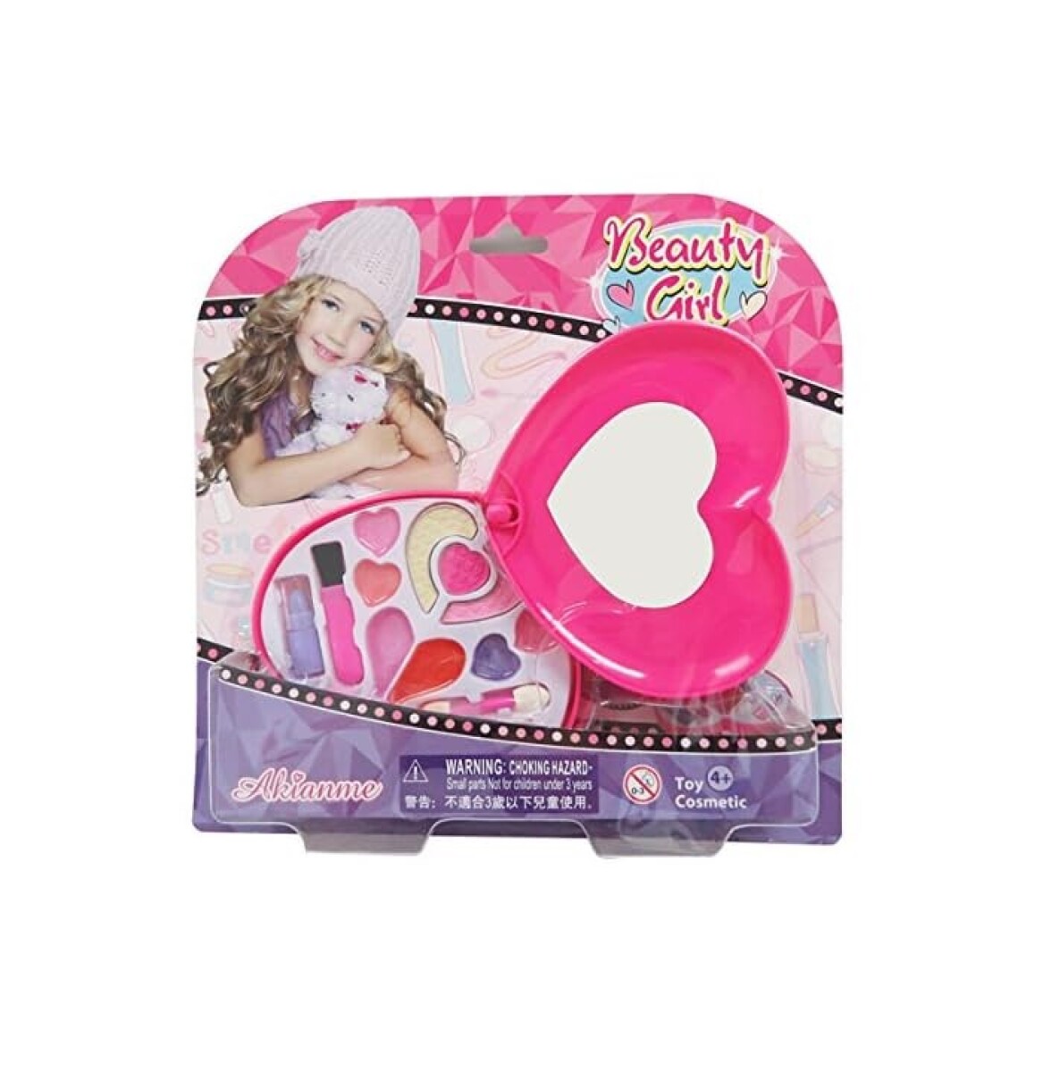Set Maquillaje Pintruas Beauty Gir + Espejo 