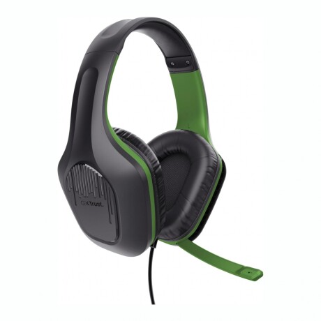 Auriculares Cableados Gaming TRUST GXT415X Zirox Para XBOX - Black Green Auriculares Cableados Gaming TRUST GXT415X Zirox Para XBOX - Black Green