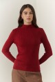 POLERA MORLEY GRANATE