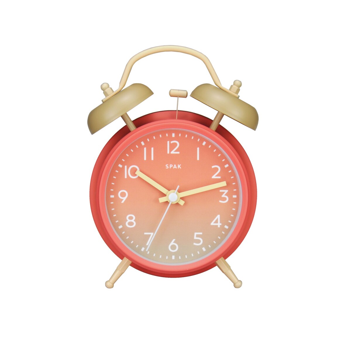 Reloj alarma - salmón 