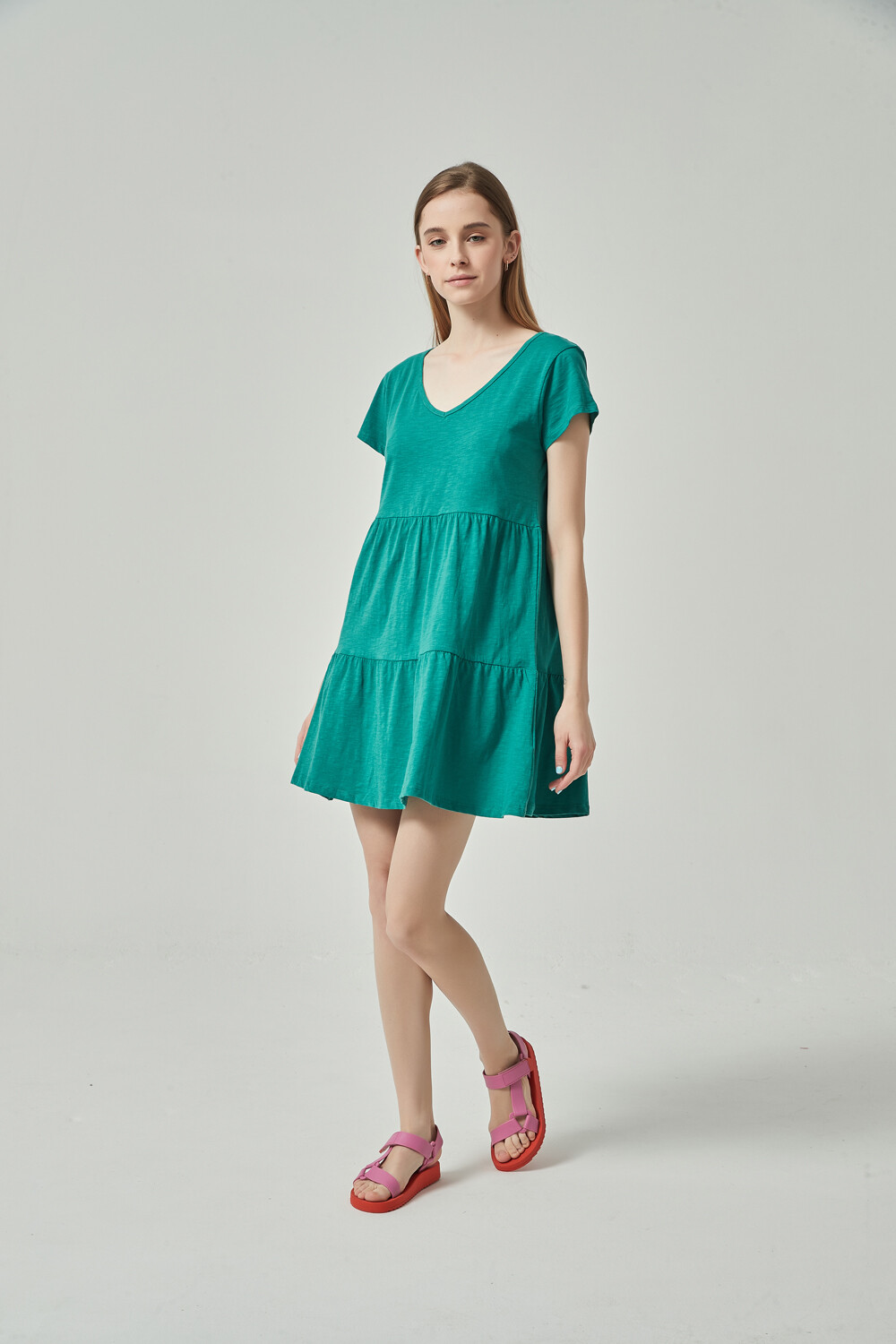 Vestido Boulevard Verde Jade