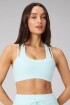 Bra Heatherflex Principal Low Impact Bra Mujer Aqua Aura Heather/Aqua Aura