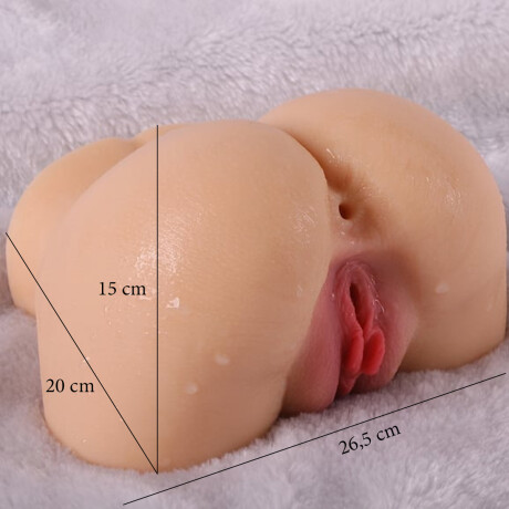 Masturbador Vagina Ano Realista Cyberskin Piel Suave Masturbador Vagina Ano Realista Cyberskin Piel Suave