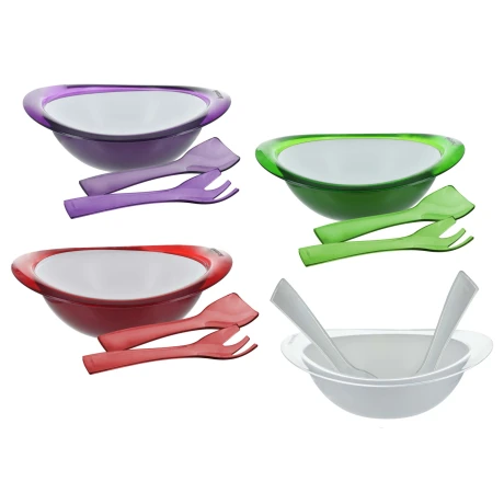 SET P/ENSALADA BOWL CUCH/TEN ACRI.161042 HEREVIN Q.12 SET P/ENSALADA BOWL CUCH/TEN ACRI.161042 HEREVIN Q.12