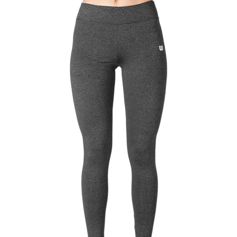 Calza Deportiva para Mujer Wilson Jaspeada Negra Negra
