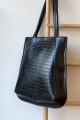 Cartera Selene Crocco Negro Combinada