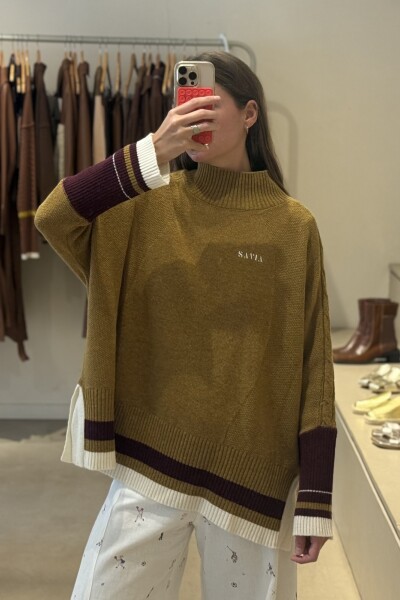 PRE VENTA BUZO SAVIA CLUB Mostaza