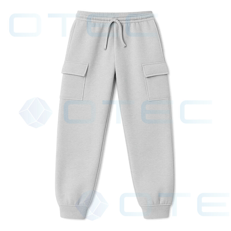 Pantalón Jogging Para Dama Deportivo Talla M-L Gris Claro