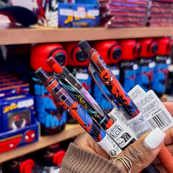 Lapicera Spiderman rojo