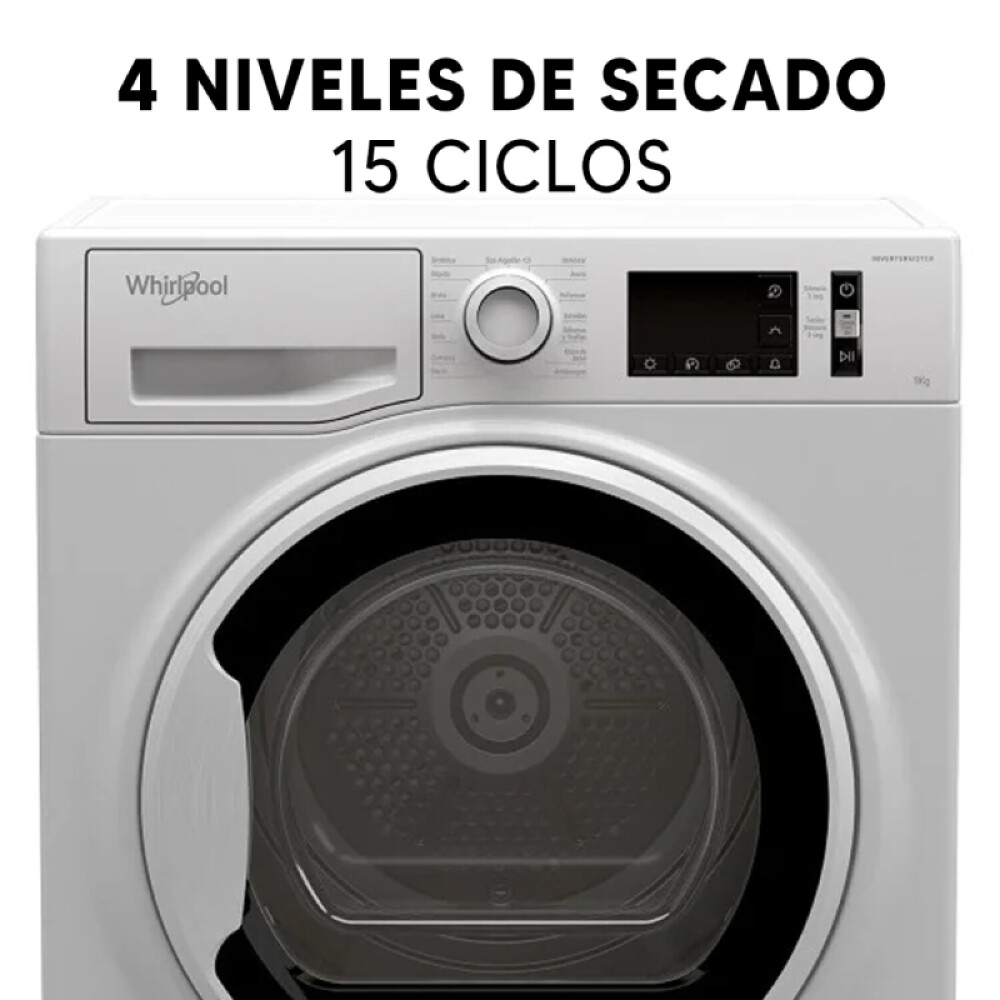 SECARROPAS WHIRLPOOL W3D91WEES FRONTAL CONDENSACION blanco