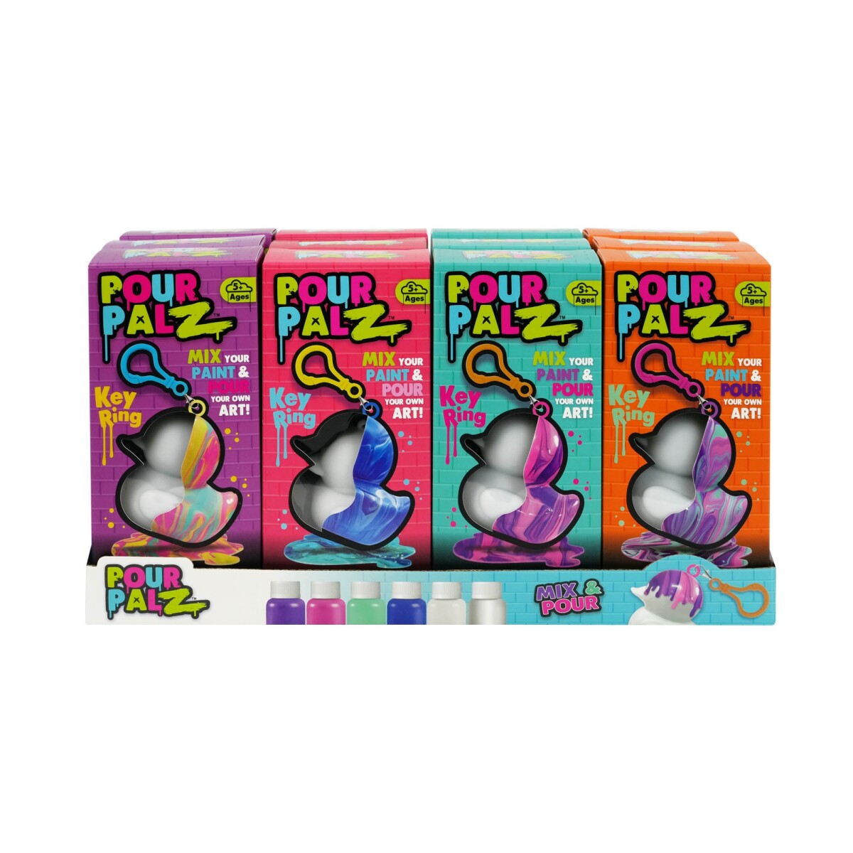 Pour Palz Llavero de Pato Surtidos 
