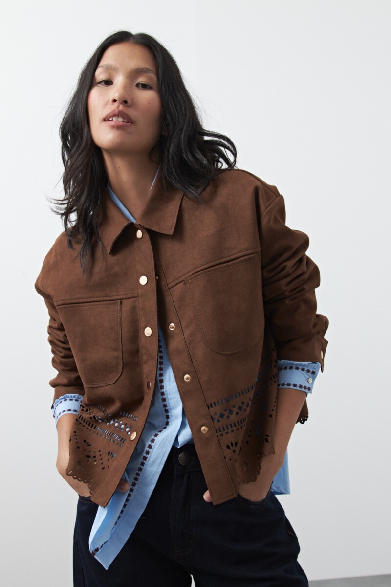 CAMPERA FREDDA Marron