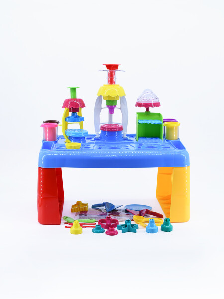 MESA MASAS DE MOLDEAR MULTICOLOR