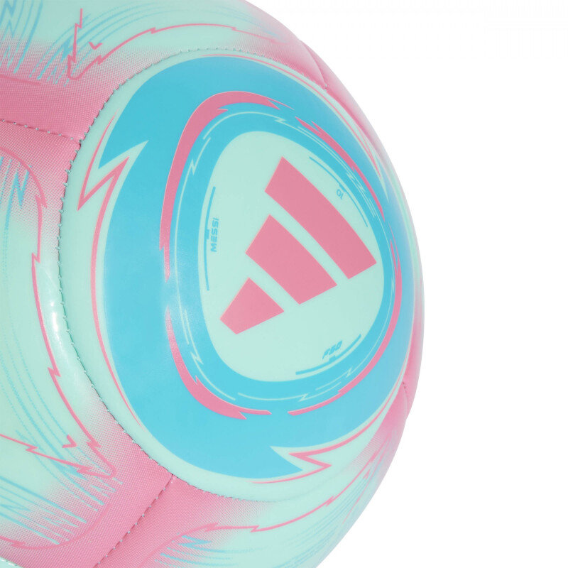 Pelota de Futbol Adidas MESSI CLB de Unisex - JE6460 Verde Agua-rosado