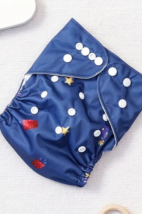 Pañal ecológico waterproof con inserto incluído Stars