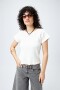 REMERA SANTA Crudo