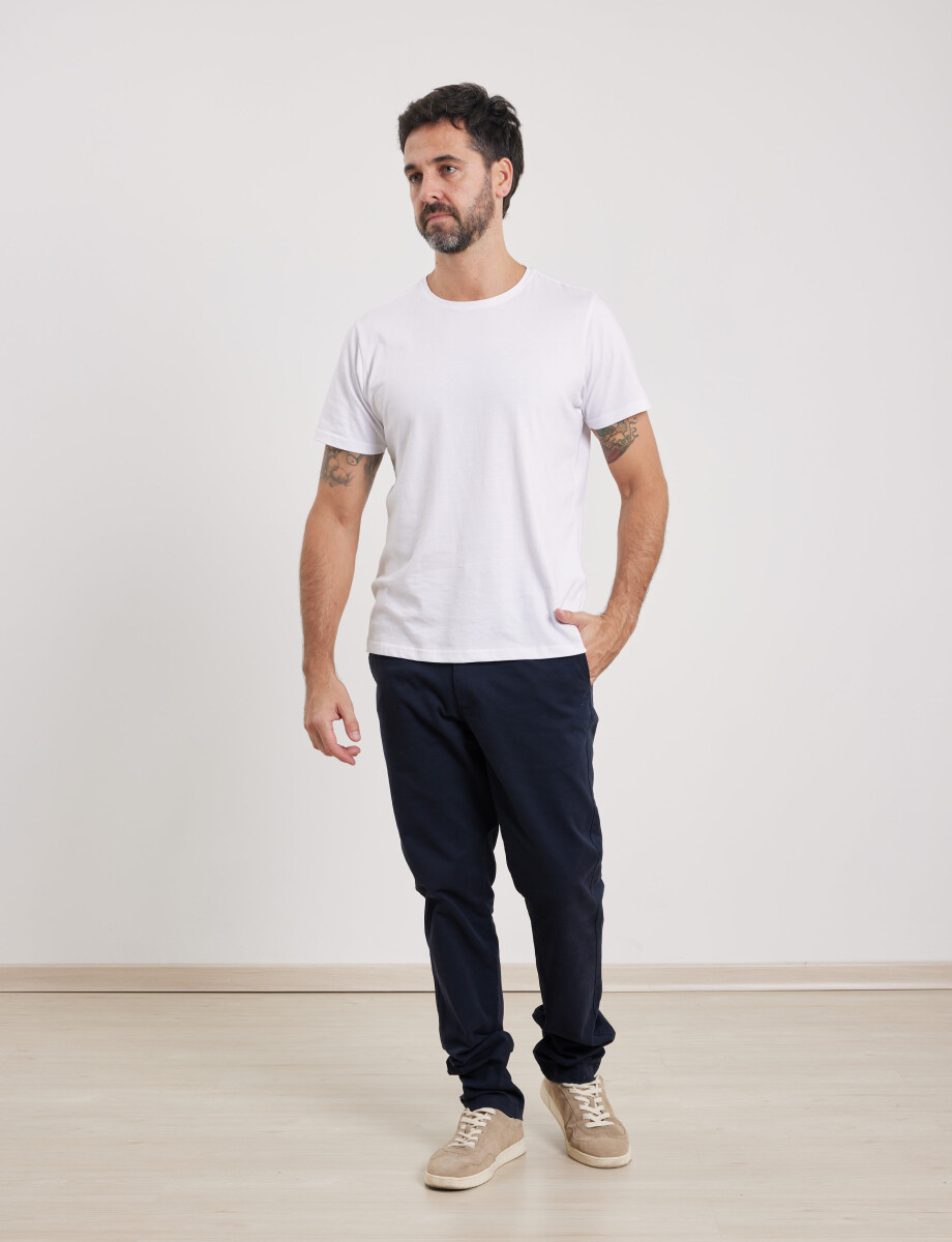 080422 PANTALÓN SPORT S/PINZAS HARRY Azul Oscuro