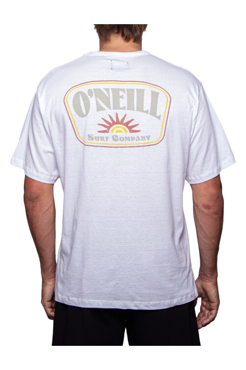 Remera O'Neill Retro Sun Badge Blanco