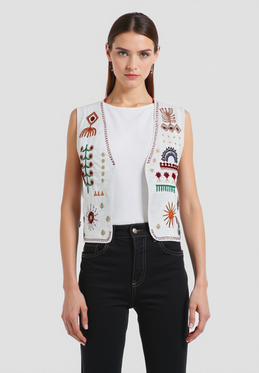 Chaleco Emrys - Estampado 1 