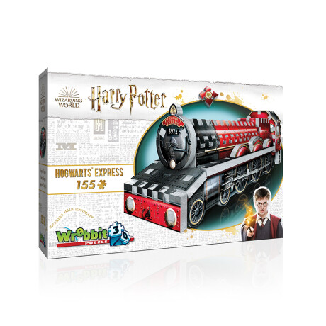 Puzzle 3D Hogwarts Express Mini (155 Piezas) Harry Potter Puzzle 3D Hogwarts Express Mini (155 Piezas) Harry Potter