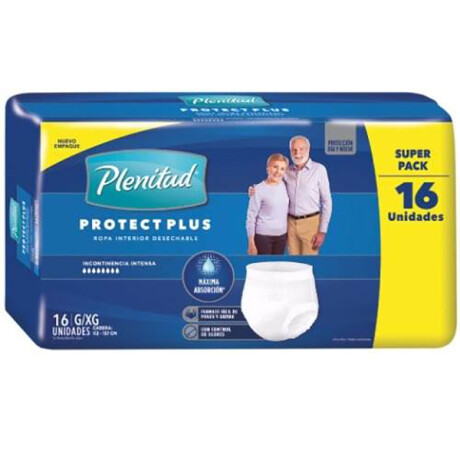 Plenitud Protect Plus ropa interior desechable G/Xg