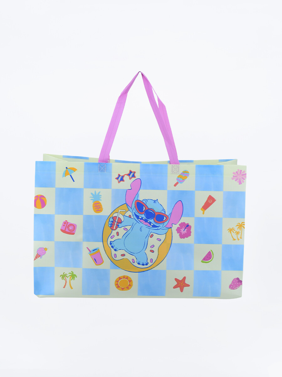 BOLSA LAMINADA STITCH SUMMER - MULTICOLOR 