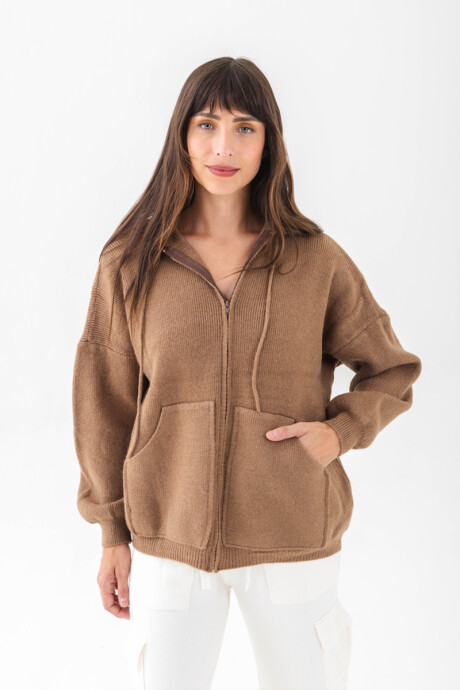Cardigan Roma Marrón
