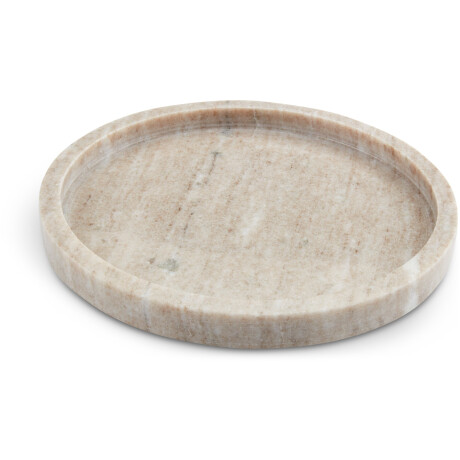 Bandeja Decorativa Valdemar Ø25Cm Marmol